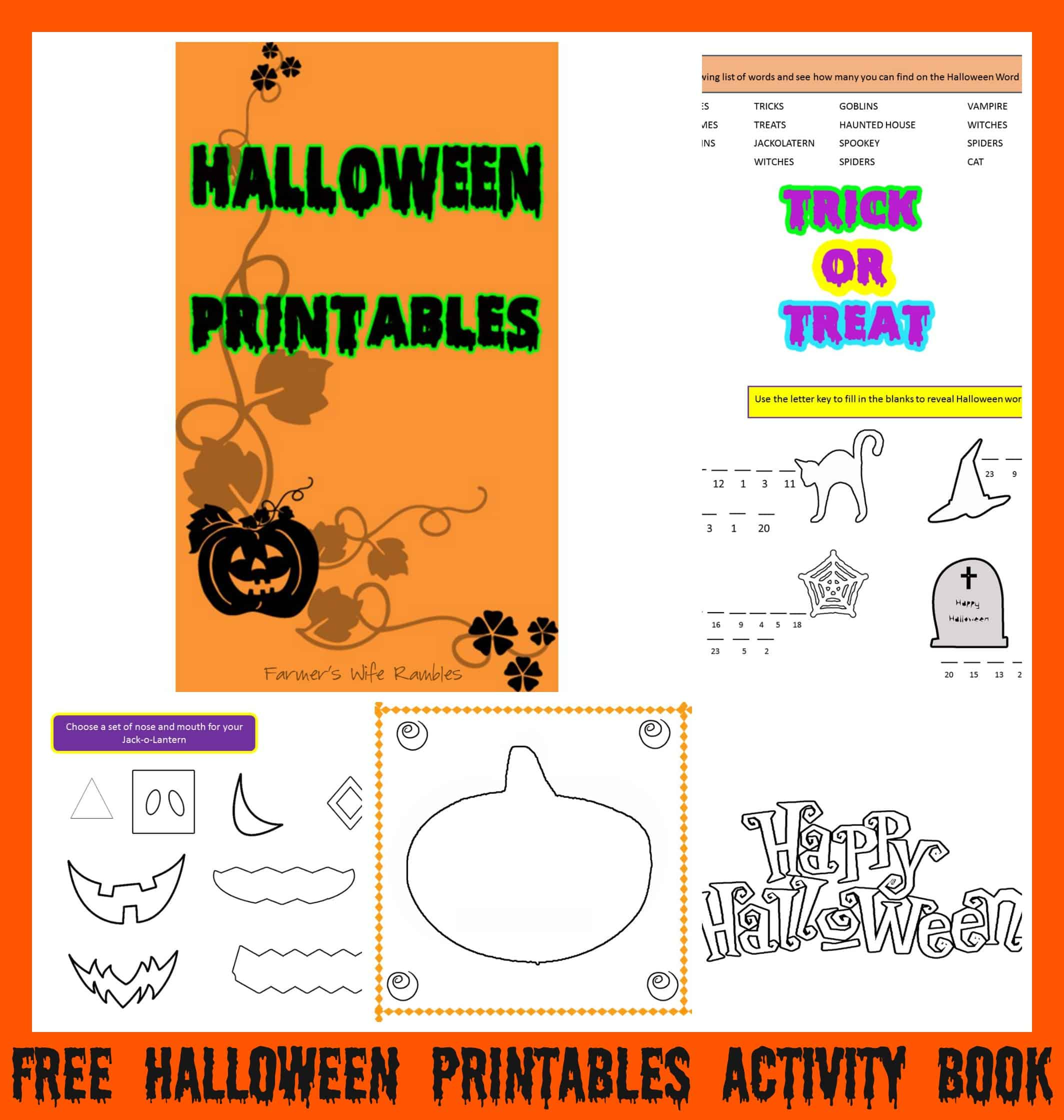 Free Halloween Safety Tips Printable - Farmer&amp;#039;s Wife Rambles