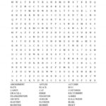 Free Halloween Word Search Printable Worksheet With 30+