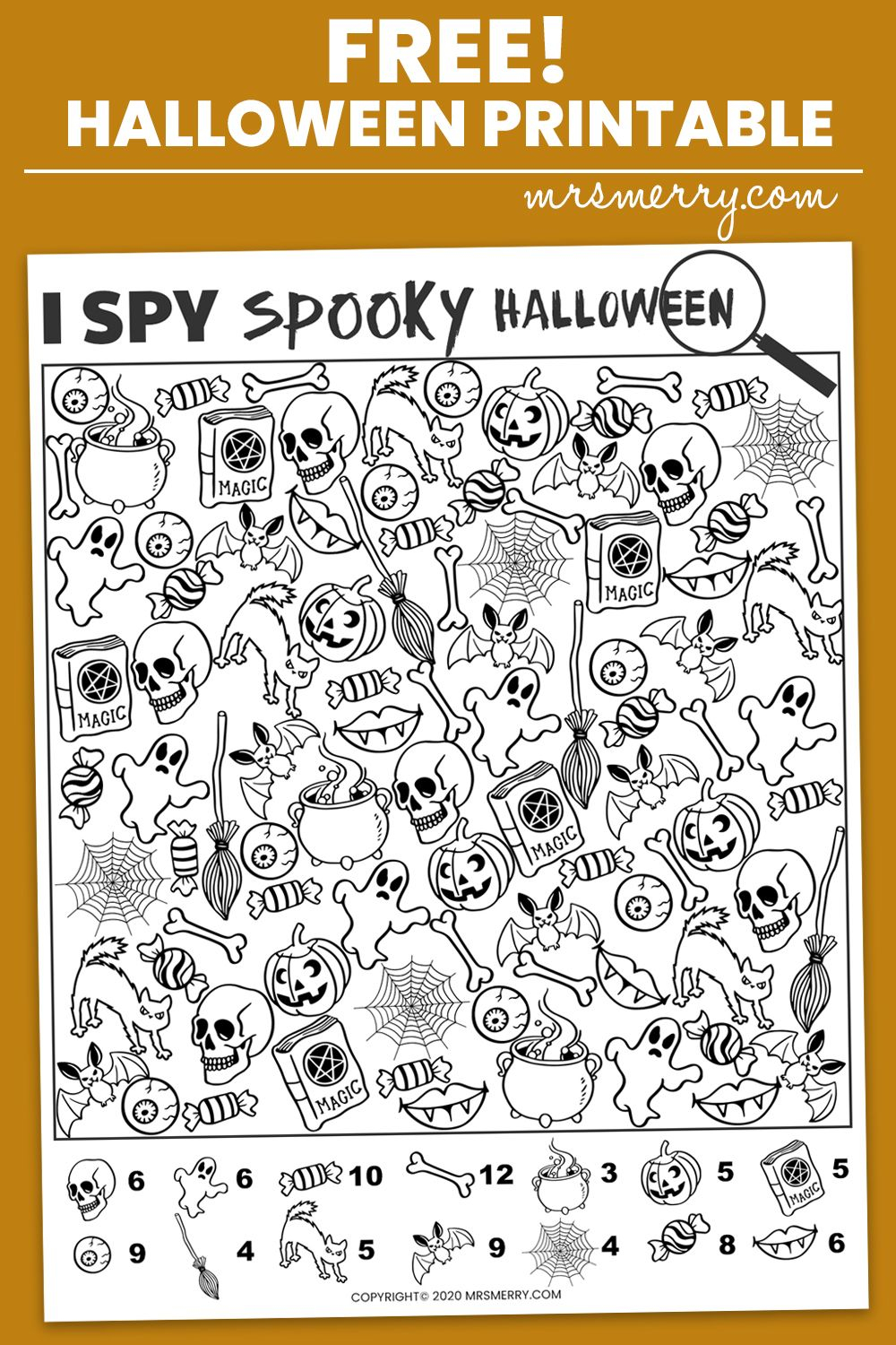 Printable I Spy Worksheets