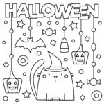 Free Kids Halloweenoloring Pages For To Worksheets