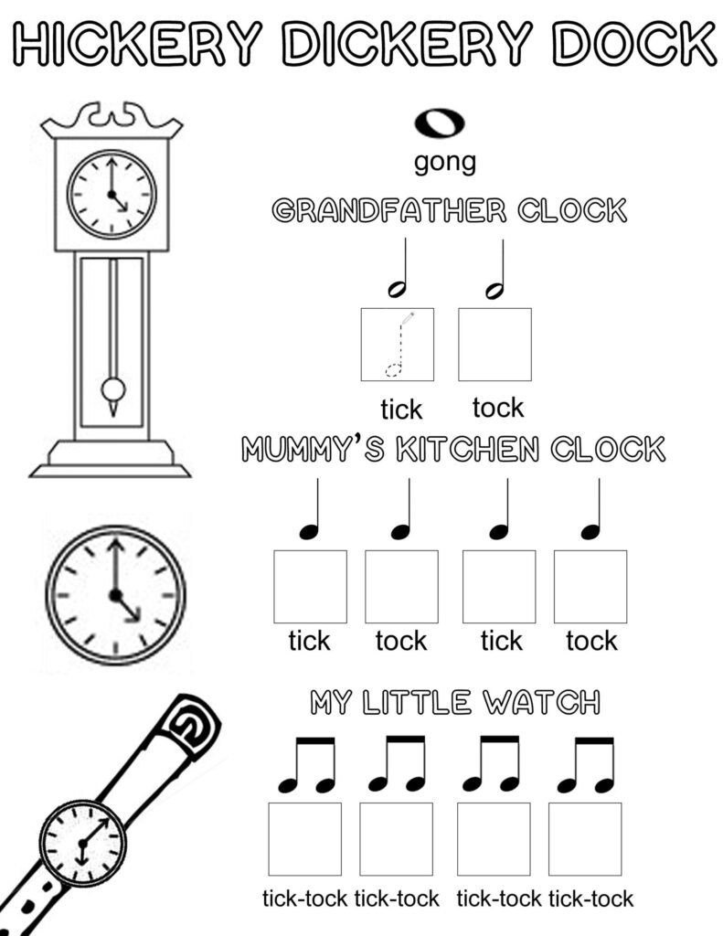 Free Music Theory Printable Colouring Activity With Images