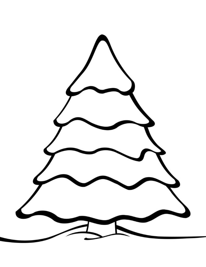 Free Printable Christmas Tree Templates | Christmas Tree