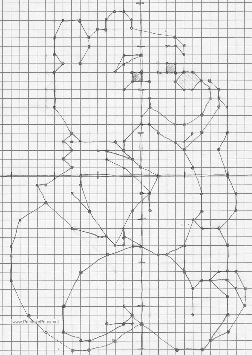 Free Printable Christmas Coordinate Graphing Pictures Worksheets