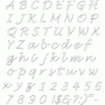 Free Printable Cursive Alphabet – Lbwomen