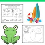 Free Printable For Froggy Goes To Hawaii And Onomatopoeia