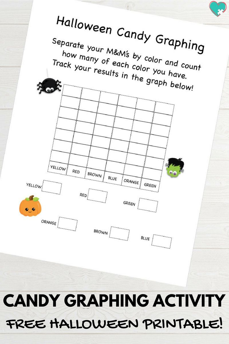 Free Printable Halloween Candy Graphing Activity | Halloween