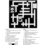 Free Printable Halloween Crosswords | Halloween Puzzles