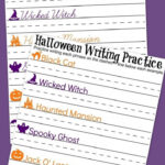 Free Printable Halloween Handwriting And Cursive Practice