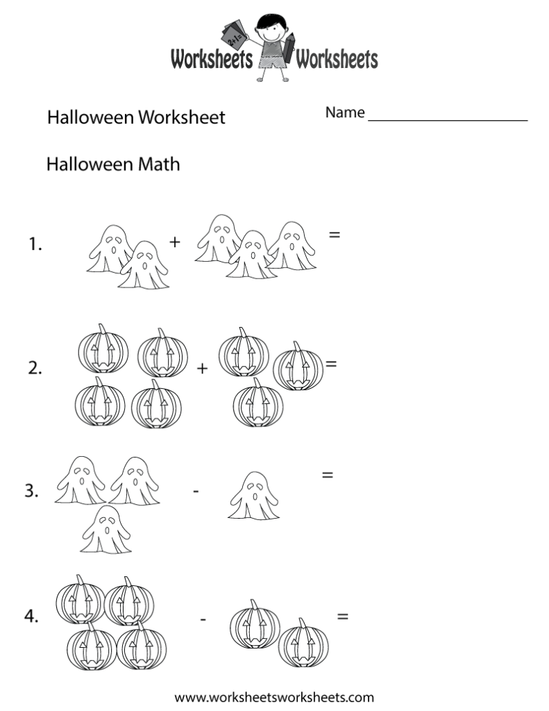 Free Printables Halloween Worksheets | AlphabetWorksheetsFree.com