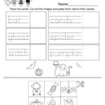 Free Printable Halloween Math Worksheets For Kindergarten In