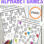 Free Printable I Spy Letters Alphabet Worksheets