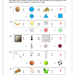 Free Printable Picture Analogy Worksheets   Logical