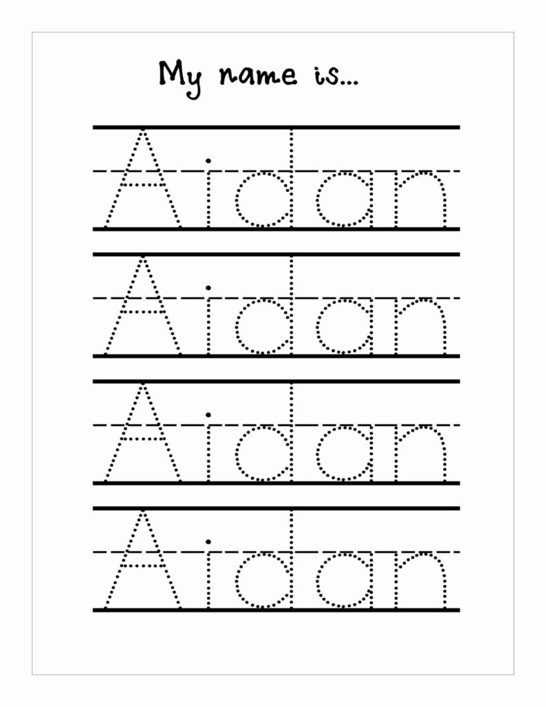 Free Printable Preschool Worksheets Tracing Name Free Printable Preschool Worksheets Tracing Name