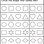 Free Printable Worksheets | Pattern Worksheet, Patterning