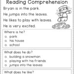 Free Reading Comprehension Worksheet For 1St Grade Christmas