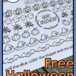 Free Speech Therapy Halloween Printable   Make Your Speech