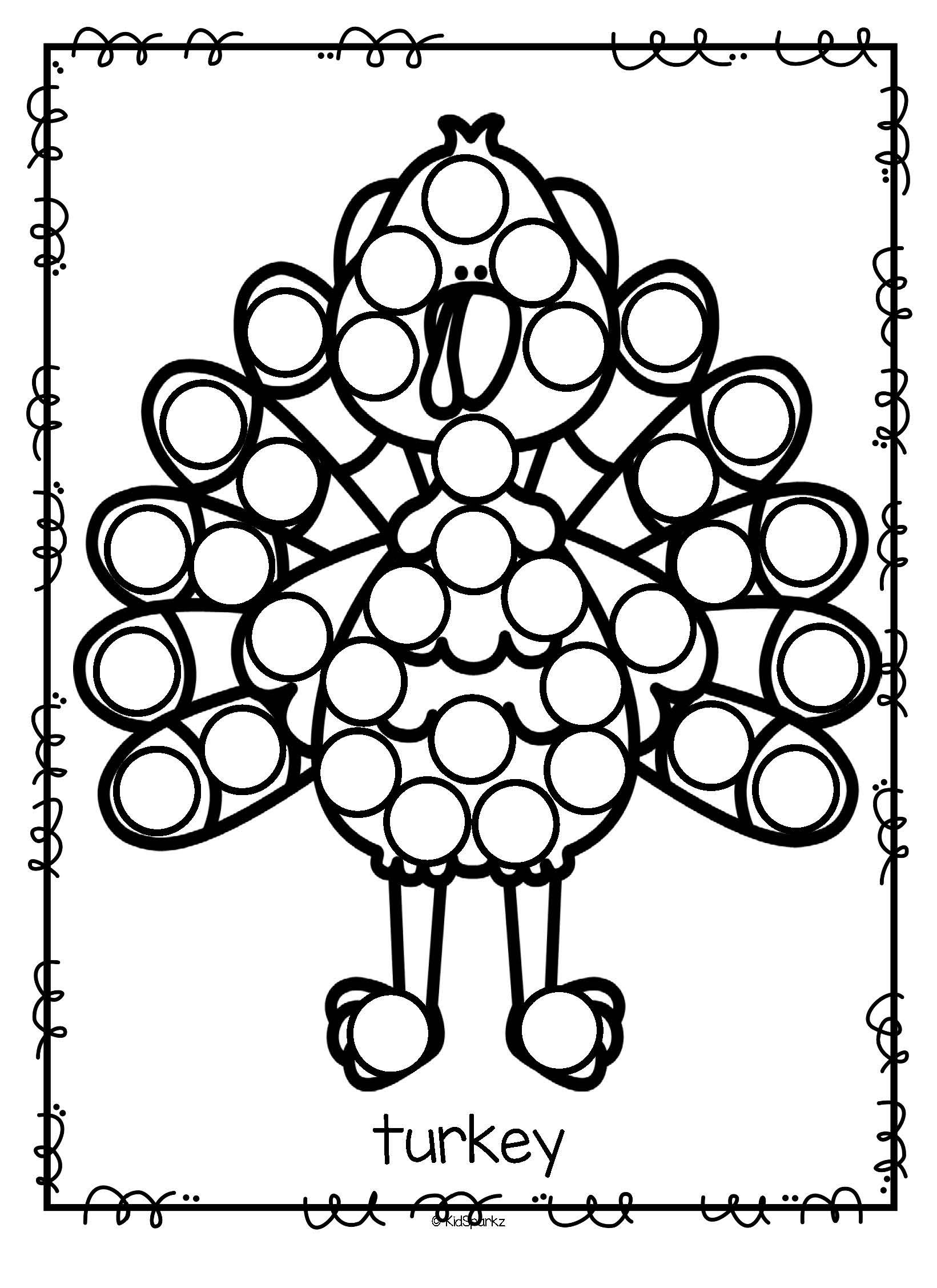 Free*** This Is A Turkey Printable Which Can Be Used As A