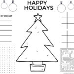 Full Page Christmas Coloring Pages Outstanding Photo Ideas