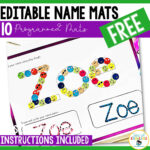Full Proof Editable Name Tracing Activities For Preschoolers With Name Tracing Freebie