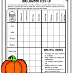 Fun Halloween Worksheets For 5Th Graders