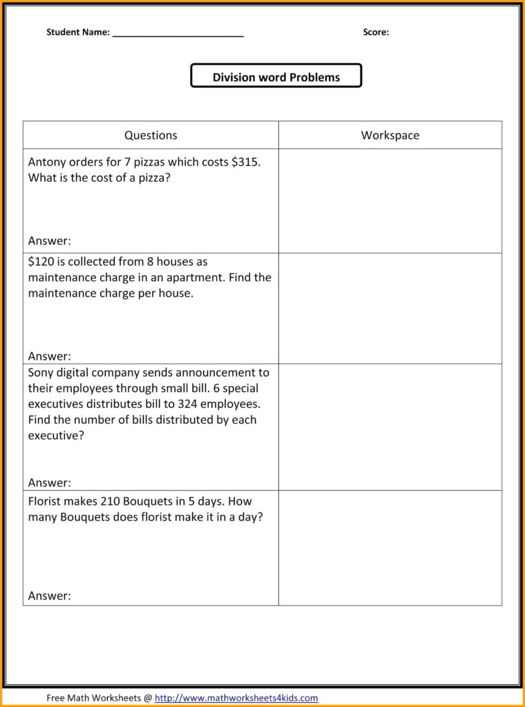 Fun Halloween Worksheets For 5Th Graders