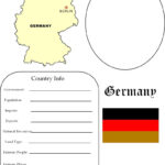 Germany Map & Worksheet   Geography | Geography For Kids