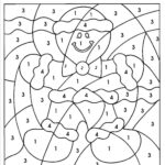 Gingerbread Colornumbers | Christmas Coloring Pages