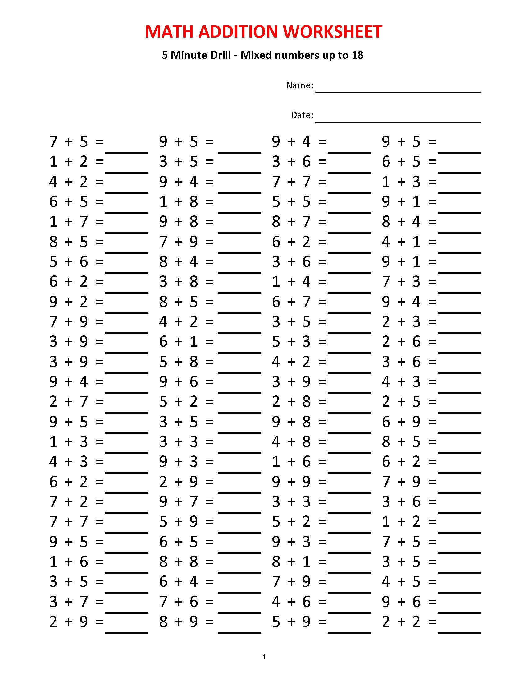 Globalpublicpolicywatch: Free Math Worksheets 4Th Grade