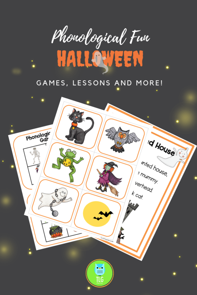 Grab This Easy To Prepare Halloween Phonological Awareness