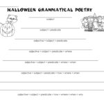 Grammatical Poetry – Halloween | Squarehead Teachers
