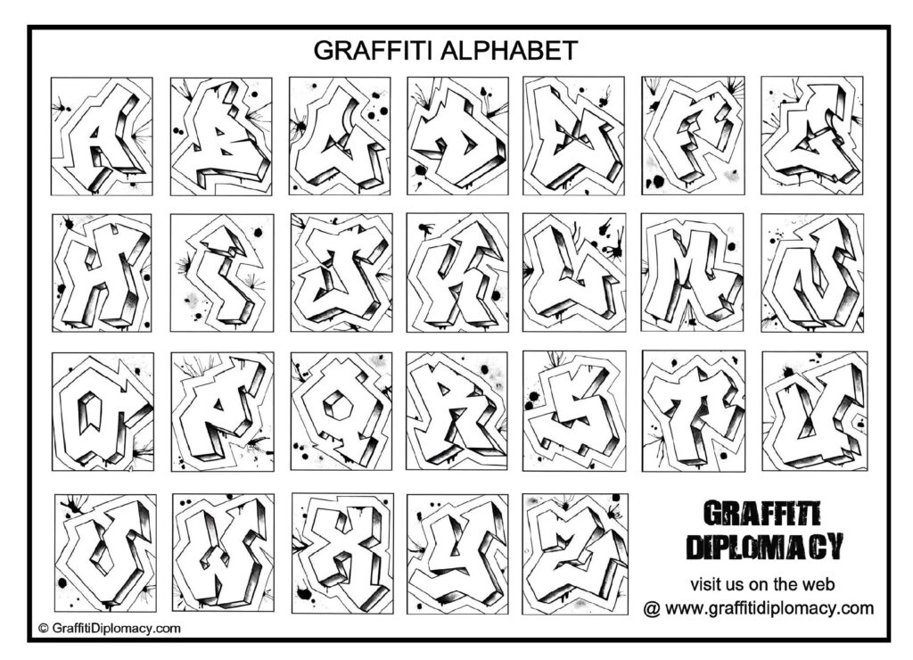 Graphiti Worksheet | Printable Worksheets And Activities For