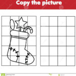 Grid Copy Worksheet. Educational Children Game. Printable