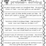 Grinch Proble Solving Activity.pdf | Christmas Kindergarten