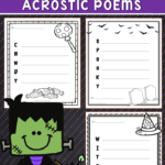 Halloween Acrostic Poems Pack | Creative Writing Activities
