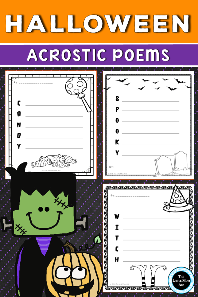 Halloween Acrostic Poems Pack | Creative Writing Activities