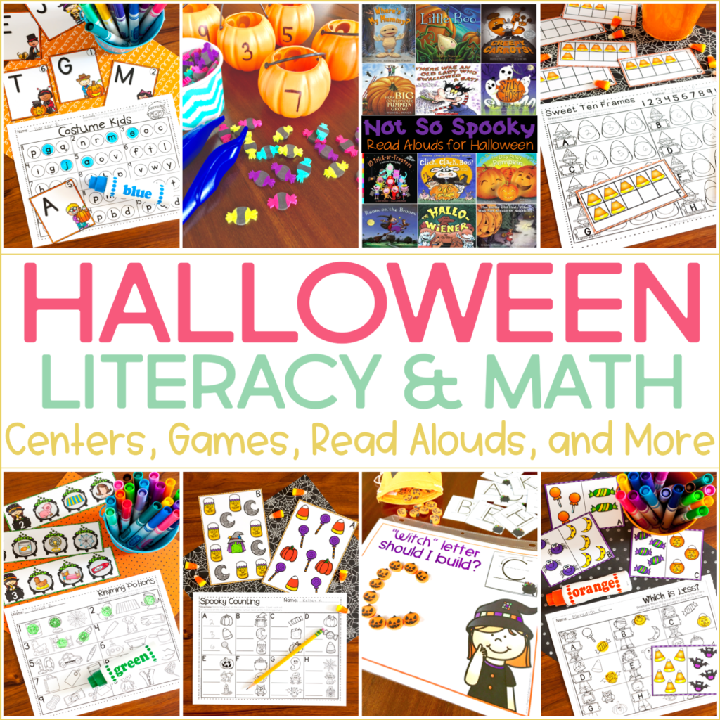 Halloween Activities For Kindergarten {With Freebies!}