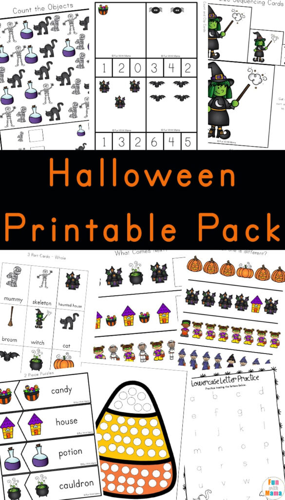 Halloween Activities For Preschoolers   Fun With Mama