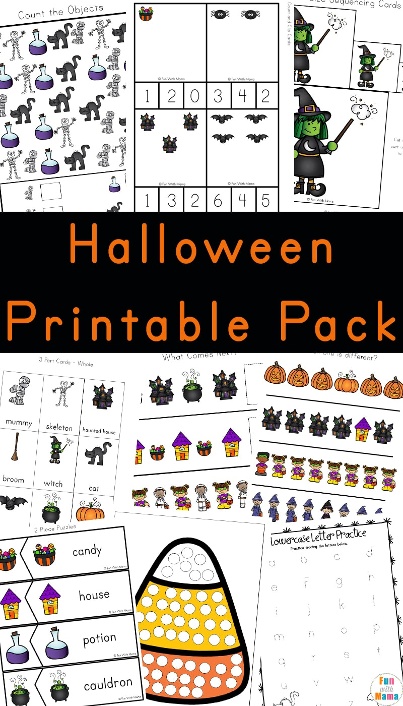 Halloween Activities For Preschoolers - Fun With Mama