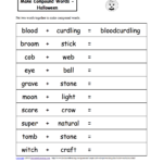 Halloween Activities: Spelling Worksheets