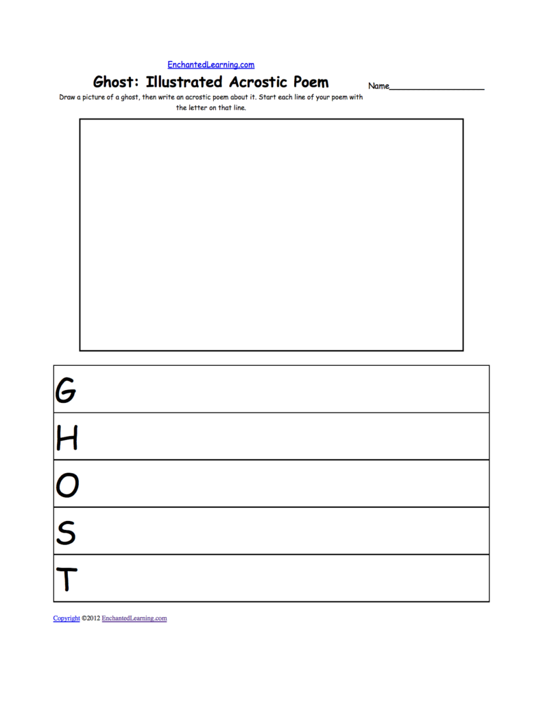 Halloween Activities: Writing Worksheets   Enchantedlearning