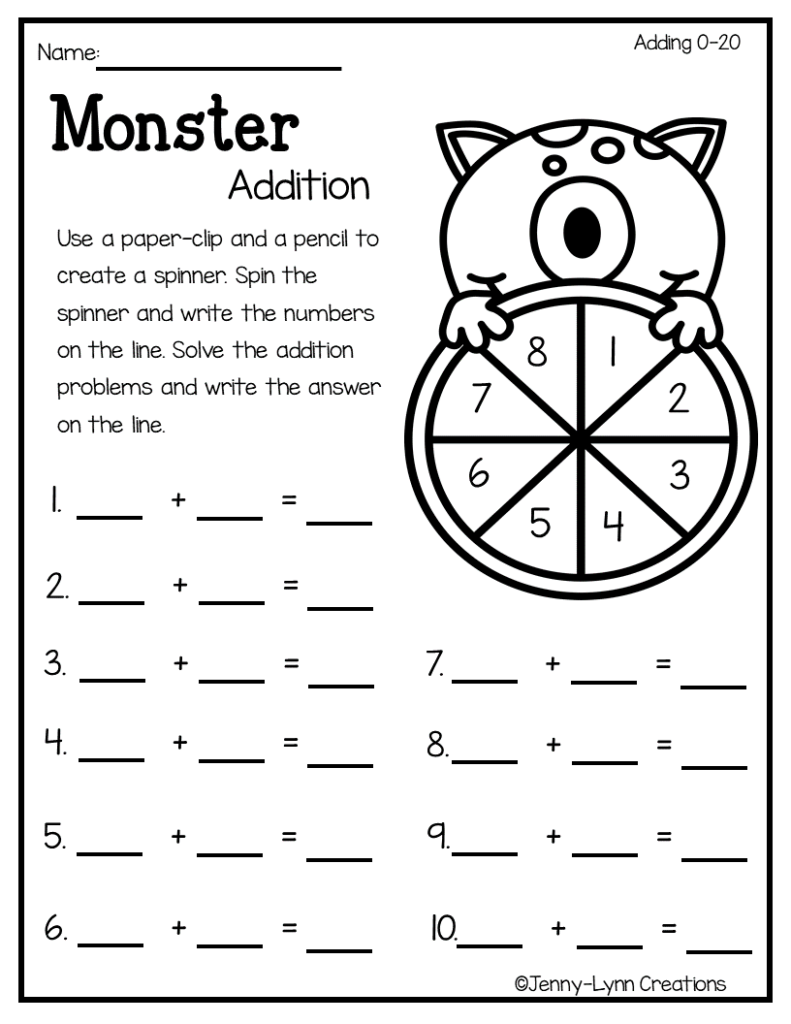Halloween Addition | Math Classroom, First Grade Math, Daily