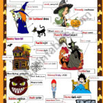 Halloween Adjectives   Esl Worksheetstessenspaola