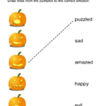 Halloween Adjectives: Jack O Lantern Emotions   All Esl