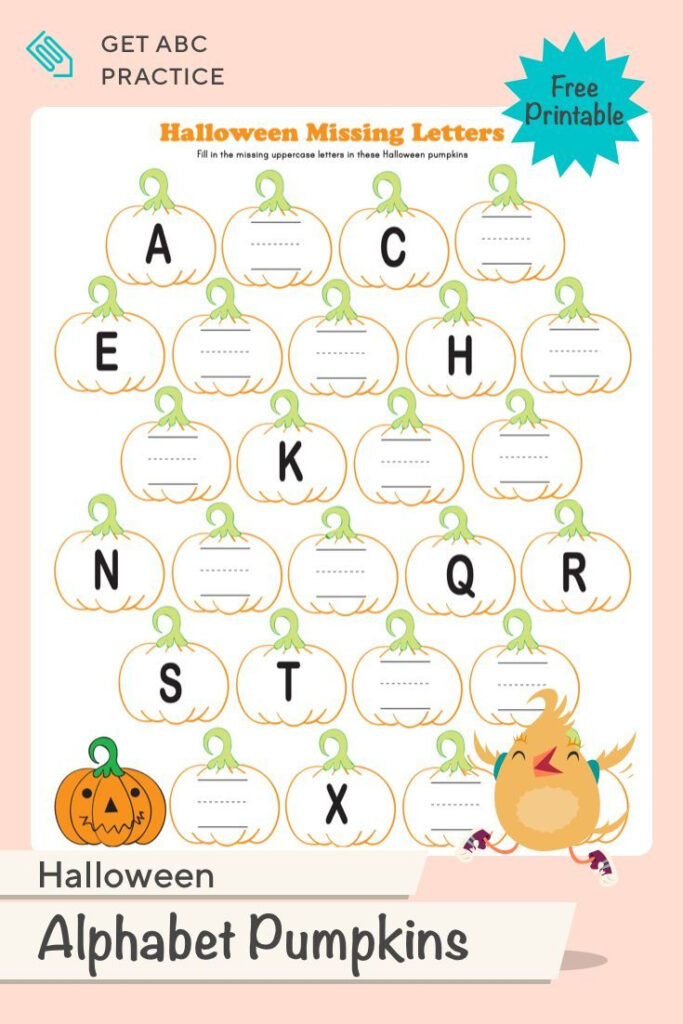 Halloween Alphabet | Worksheet | Education In 2020