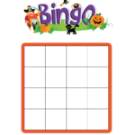 Halloween Bingo Game #1   Super Simple