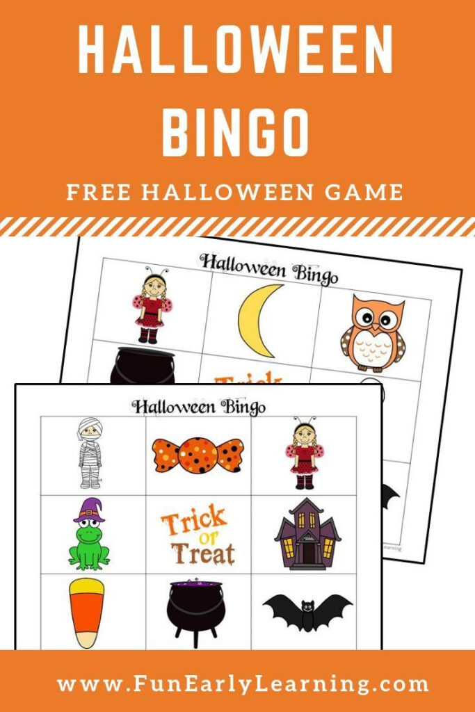 Halloween Bingo | Halloween Bingo, Halloween Preschool, Fun