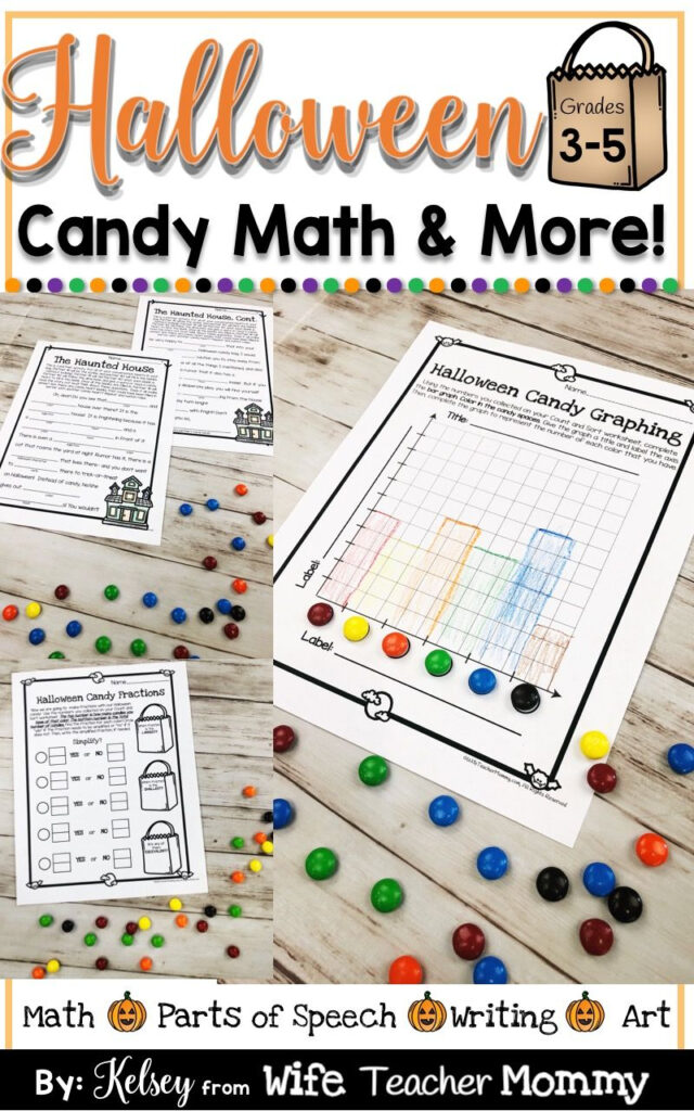 Halloween Candy Math Activities & More For 3Rd, 4Th, 5Th