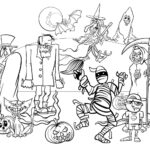 Halloween Coloring Free Spooky Printable Activities For Kids