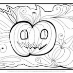 Halloween Coloring Pages Pdf Pumpkin Color Awesome