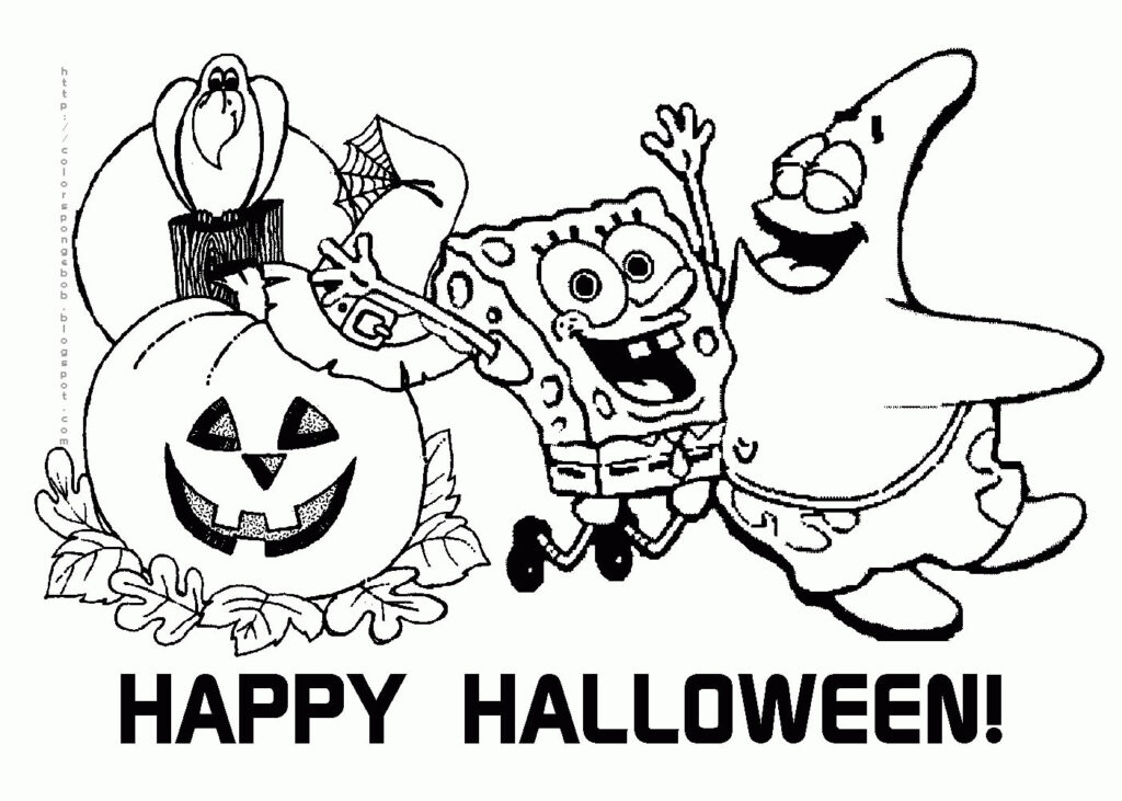 Halloween Coloring Printables Free Printable Cute To Print